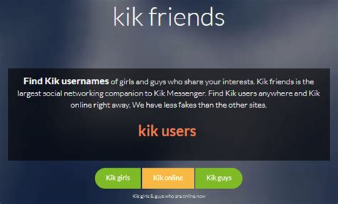 kikfeiender|A complete detailed guide for all Kik users to find。